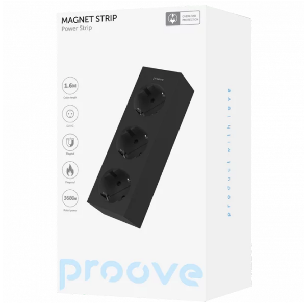 Prelungitor Proove Magnet Strip 1.5 m Black  photo 6