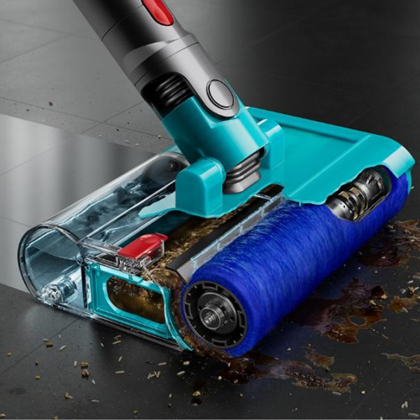 Aspirator vertical Dyson V10 Cyclone Submarine Blue 525 W | Umedă | Container | 0.76 l photo 3