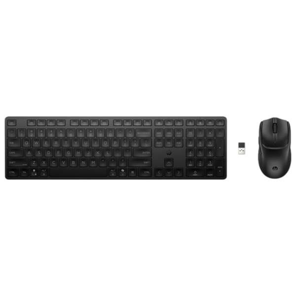 Клавиатура и Мышь HP 490C Wireless Kit Черный Для дома и офиса, Беспроводные photo 1