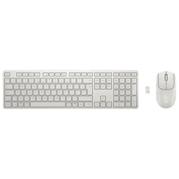 Клавиатура и Мышь HP 490C Wireless Kit Белый Для дома и офиса, Беспроводные photo 1