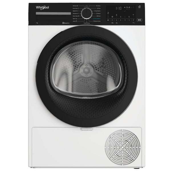 Mașină de uscat rufe Whirlpool WPS C7X WBS EE X White 7 kg, C photo 2