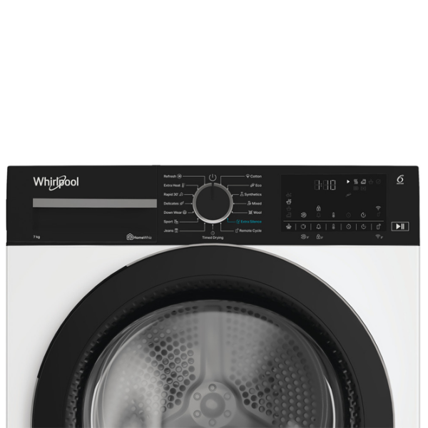 Mașină de uscat rufe Whirlpool WPS C7X WBS EE X White 7 kg, C photo 3