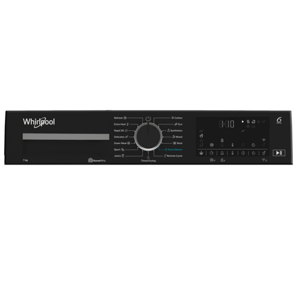Mașină de uscat rufe Whirlpool WPS C7X WBS EE X White 7 kg, C photo 4
