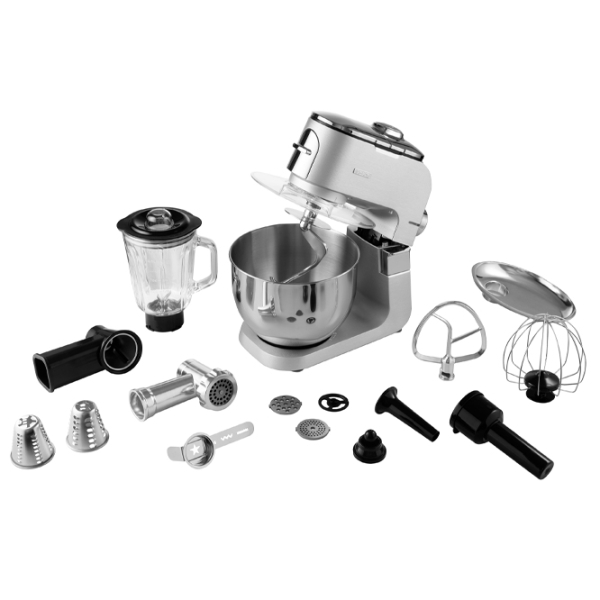 Robot de bucătărie Ardesto KMCH-K1500SS Inox 1500 W, Mecanic, Numărul de viteze: 6 photo 2