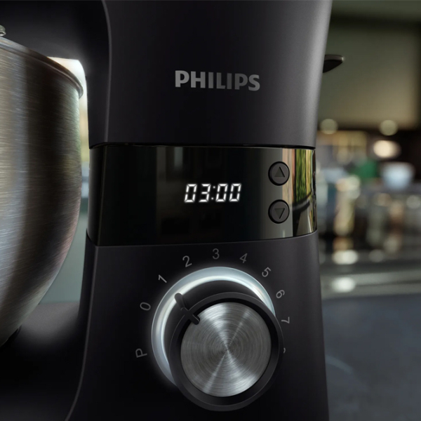 Robot de bucătărie Philips HR7962/01 Black 1000 W, Mecanic, Numărul de viteze: 8 photo 4