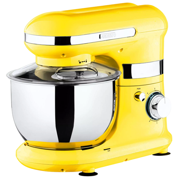 Mixer Ardesto KSTM-8044 Yellow 800 W, Numărul de viteze: 6, Regim turbo photo 1
