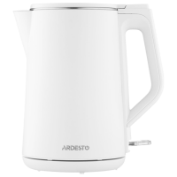 Ceainic electric Ardesto EKL-X50 White 2200 W, 1.5l, Material interior: Inox