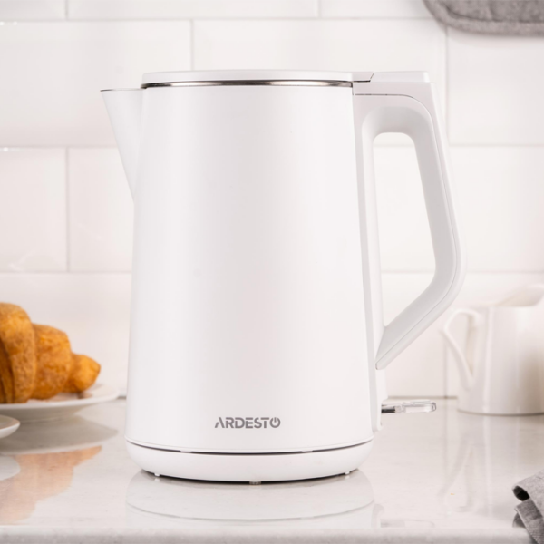 Ceainic electric Ardesto EKL-X50 White 2200 W, 1.5l, Material interior: Inox photo 7