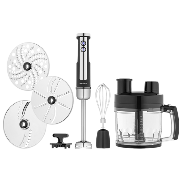 Blender de mână Ardesto HBSG-1000WHCHSL Black  photo 1