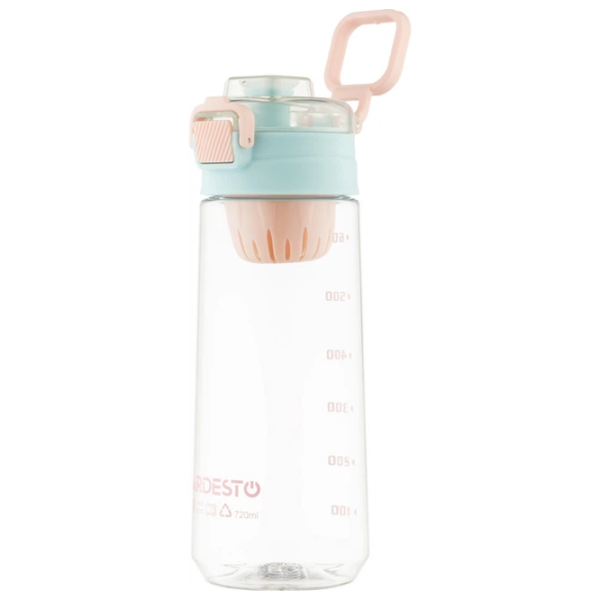 Sticlă pentru apă Ardesto Trip Transparent 0.72l photo 2