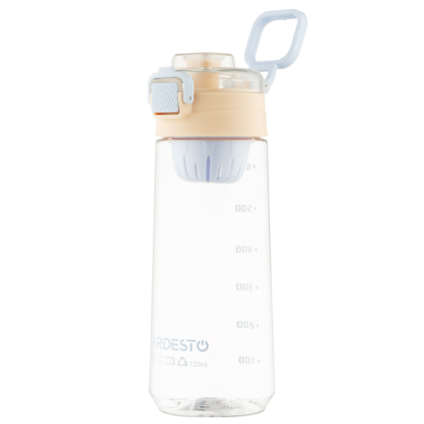 Sticlă pentru apă Ardesto Trip Transparent 0.72l photo 4