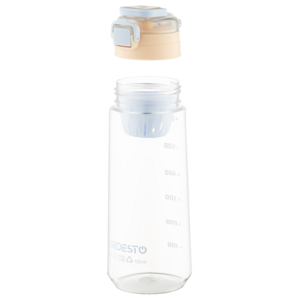 Sticlă pentru apă Ardesto Trip Transparent 0.72l photo 5