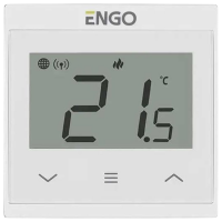 Termostat ENGO E55-W White Pentru pardosea / Baterie
