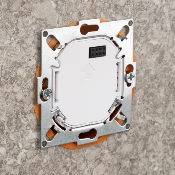 Termostat ENGO E55-W White Pentru pardosea / Baterie photo 5