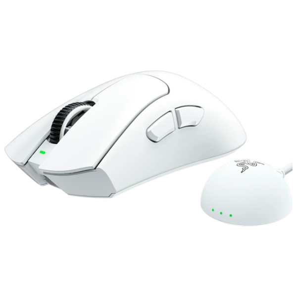 Mouse Razer DeathAdder V4 Pro Ultra-Lightweight White Fără fir / 45000 dpi photo 3