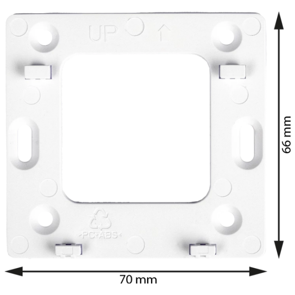 Termostat ENGO E25-BATW White Pentru pardosea / Baterie photo 3