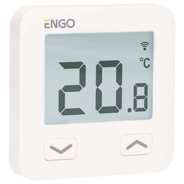 Termostat ENGO E10-W White Pentru sisteme de încălzire / Baterie photo 2