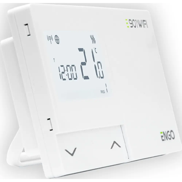 Termostat ENGO E901RF White Pentru cazane / Baterie photo 3