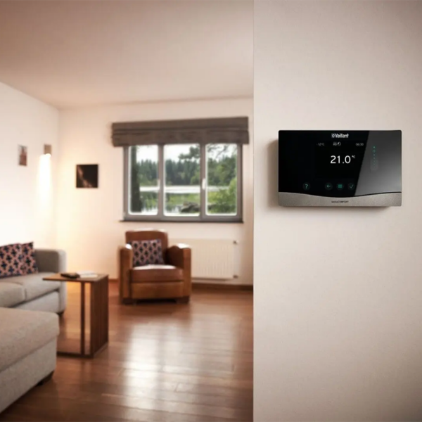 Termostat Vaillant sensoCOMFORT VRC 720 Black pentru condiționere / Rețea photo 3