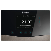 Termostat Vaillant sensoCOMFORT VRC 720/3 Black pentru condiționere / Rețea