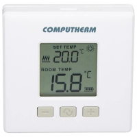Termostat Computherm Q32 White Pentru sisteme de încălzire / Baterie