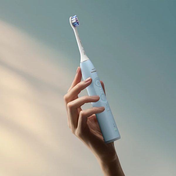 Зубная электрощетка Philips HX7406/01 Светло-синий  photo 2