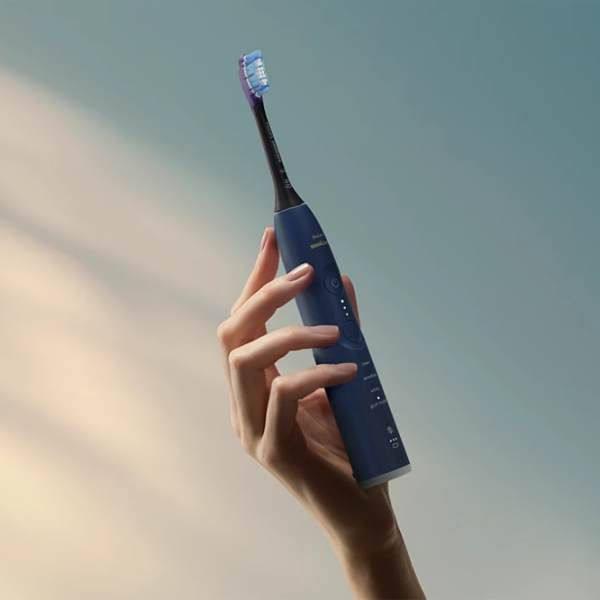 Зубная электрощетка Philips HX7429/01 Бело-синий  photo 6