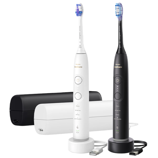 Зубная электрощетка Philips HX7429/02 Бело-Черный  photo 1