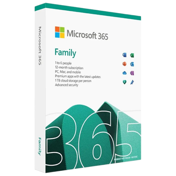 Suită de programe Microsoft 365 Family X86/X64 Online 6 PC, Online, 12 photo 1
