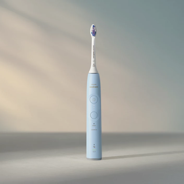 Зубная электрощетка Philips HX7403/01 Светло-синий  photo 6