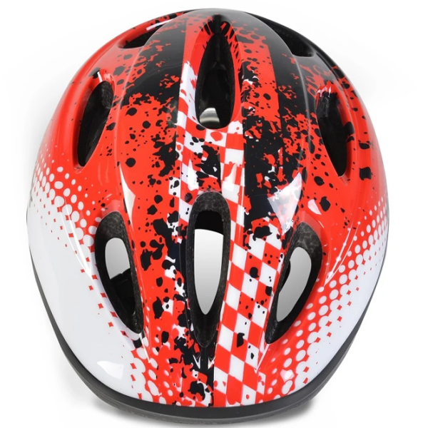 Cască de protecție Moni Bicycle Y03 Red Multicolor Red Multicolor photo 3