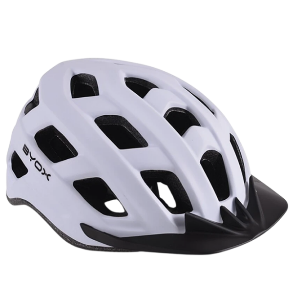 Cască de protecție Moni Bicycle Y41 White Black White Black photo 1