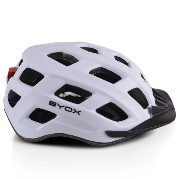 Cască de protecție Moni Bicycle Y41 White Black White Black photo 2