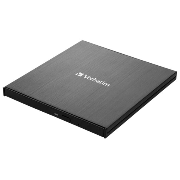 Оптический привод Verbatim External Slimline Черный USB 3.2 Gen 1, Пластик photo 1