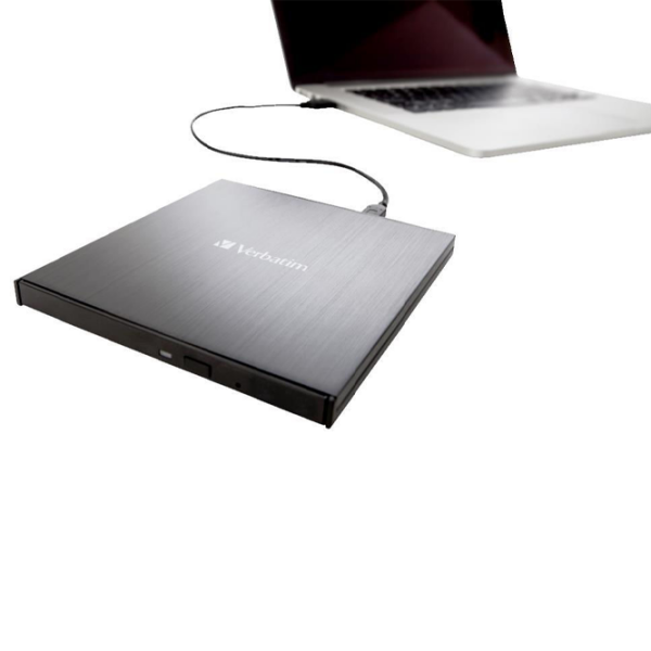 Оптический привод Verbatim External Slimline Черный USB 3.2 Gen 1, Пластик photo 3