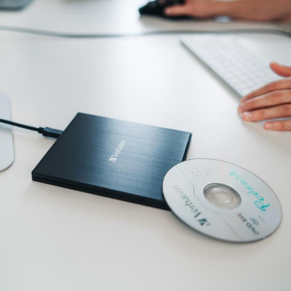 Оптический привод Verbatim External Slimline Черный USB 3.2 Gen 1, Пластик photo 10