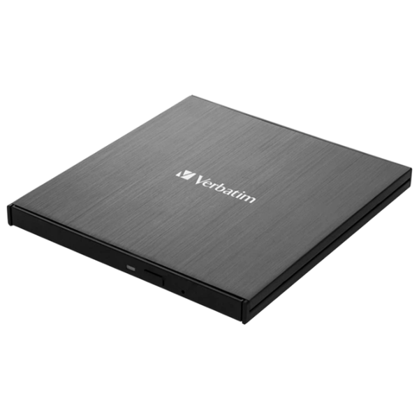 Оптический привод Verbatim External Slimline Черный USB 3.2 Gen 1, Пластик photo 1