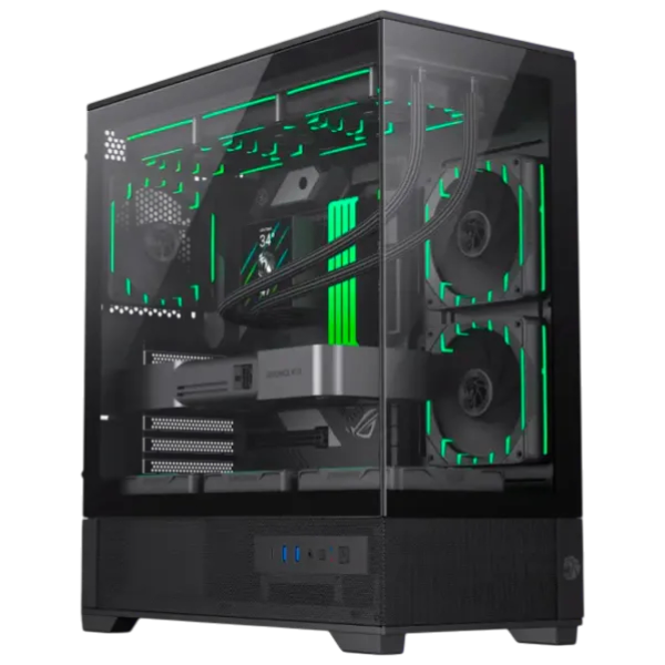 Игровой компьютер Navigator 11400 Черный AMD Ryzen 7 7800X3D 32 ГБ 1 ТБ GeForce RTX 5070 12 ГБ photo 1