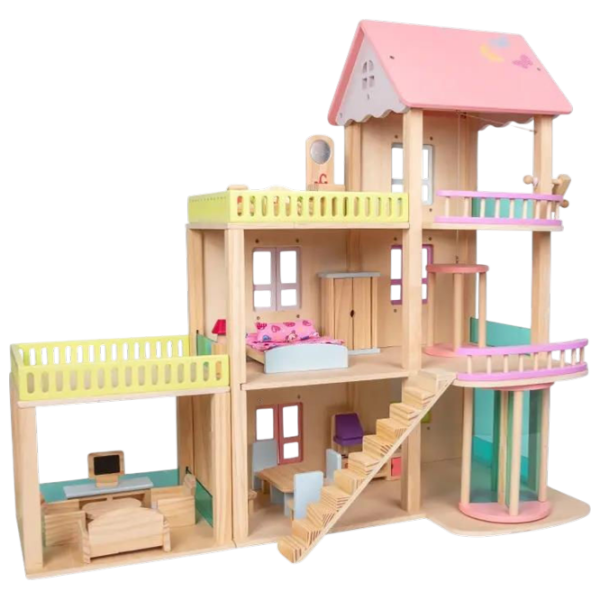 Căsuță pentru păpuși 4Play Elevator Princess Room căsuță  3+ photo 1