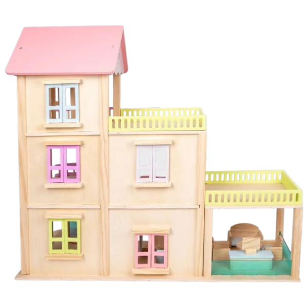 Căsuță pentru păpuși 4Play Elevator Princess Room căsuță  3+ photo 2