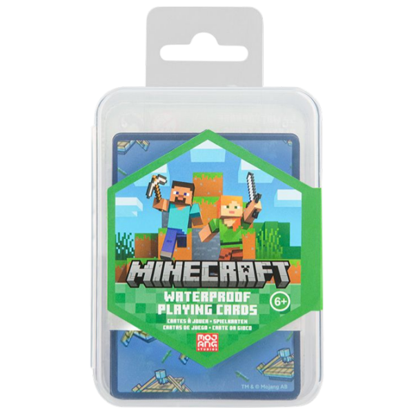 Настольная игра Paladone Minecraft Waterproof Игральные карты, 2+ photo 1
