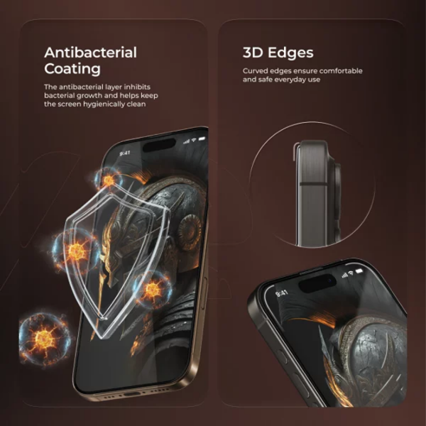 Sticlă de protecție Pentru smartphone Apple iPhone 17 Pro Max Proove, 3D photo 6