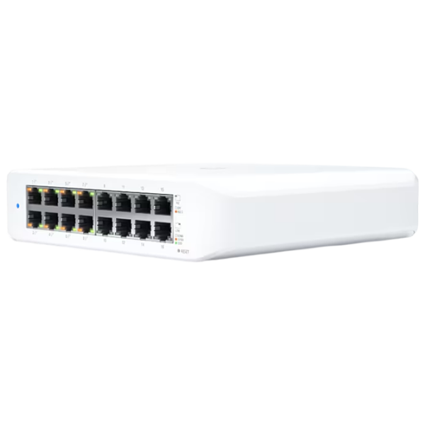 Switch Ubiquiti Lite 16 PoE White 32 Gbit/s photo 1