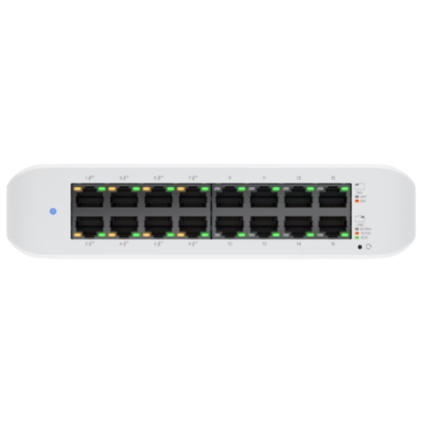Switch Ubiquiti Lite 16 PoE White 32 Gbit/s photo 3