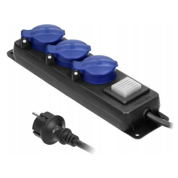 Prelungitor ORNO ORAE13296GS5M 5 m Black  photo 4