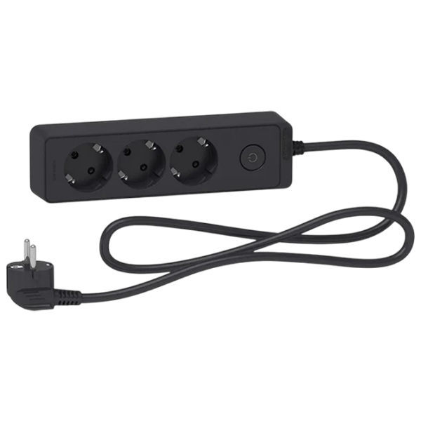 Prelungitor Schneider ST9431B 1.5 m Black  photo 1