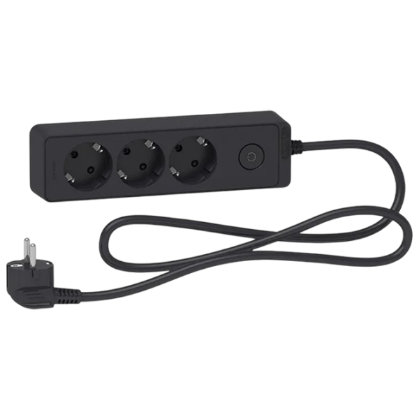 Prelungitor Schneider ST9431B 1.5 m Black  photo 1