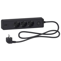 Удлинитель Schneider ST943U1B 1.5 м Антрацит 