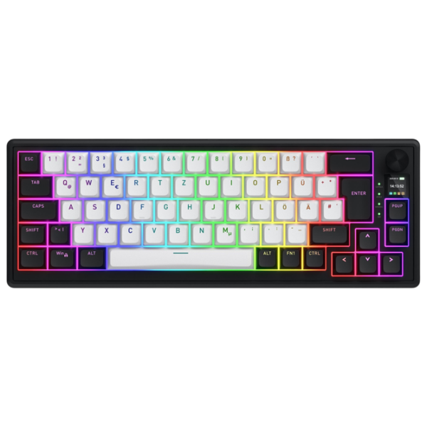Tastatură Hator Skyfall 65 MAG ULTIMA 8K Black Gaming, Fără fir photo 1