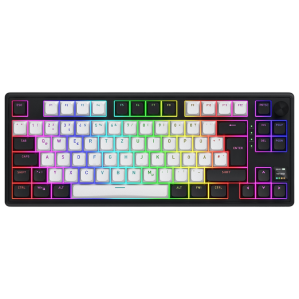 Tastatură Hator Skyfall 80 MAG ULTIMA 8K Black Gaming, Fără fir photo 1